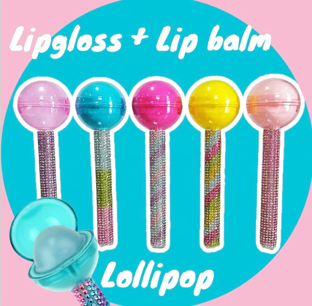 Lollipop Lip gloss + Lip balm
