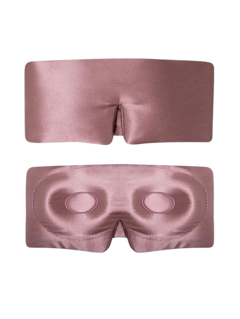 100% Mulberry Silk 3D Eye Mask: Full Comfort and Lash Protection