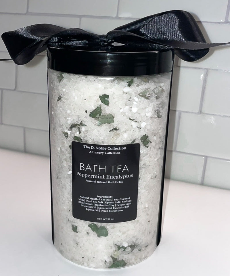 Peppermint Eucalyptus Mineral-Infused Bath Tea Detox