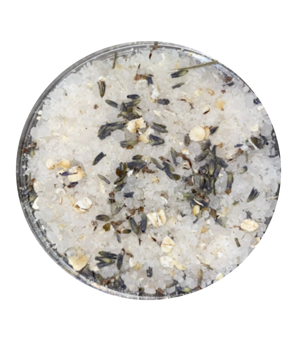 Lavender+Oatmeal Mineral-Infused Bath Tea Soak Detox