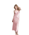 Lola 100% Mulberry Silk Chemise Full Length Nightgown