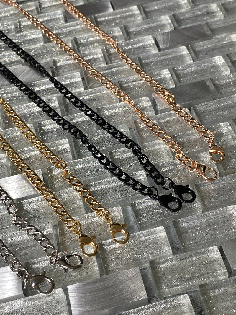 Rose Gold Link Mask Chain