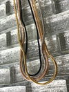Black Snake Link Face Mask Chain