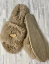 Faux-Fur Comfort Slippers