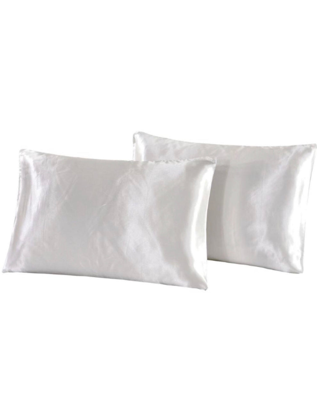 Standard/Queen White Mulberry Silk Beauty Pillow Cover