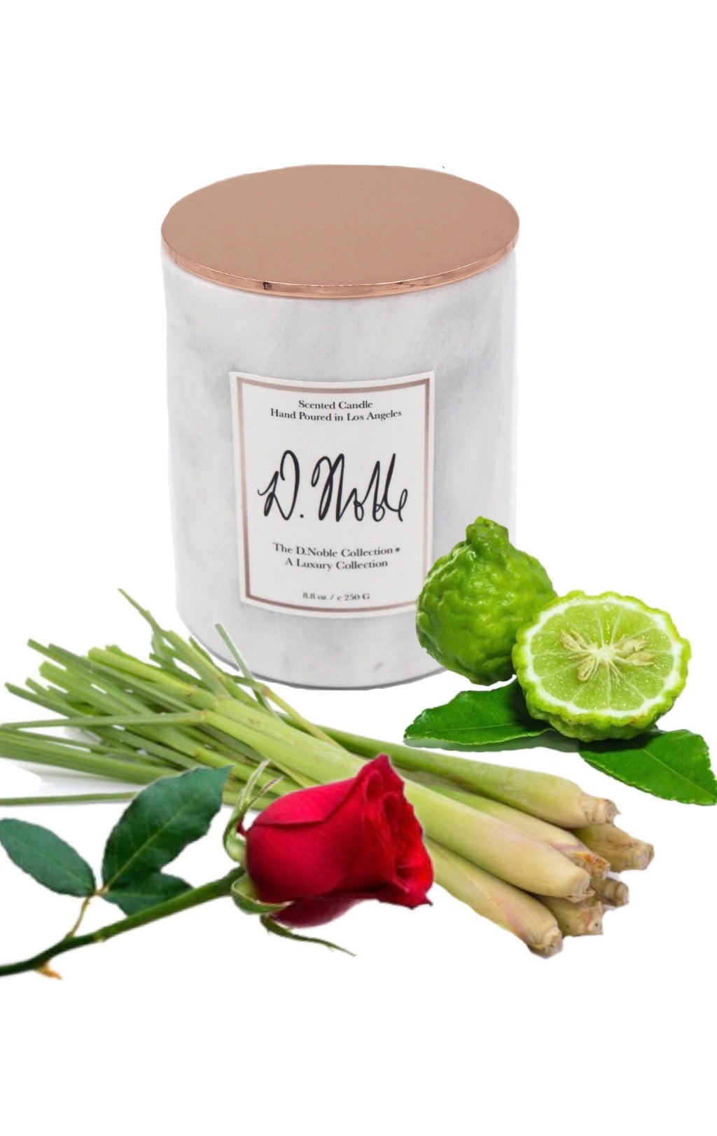 Royal Rest Therapeutic Aromatherapy Candle - Bergamot + Rose + Lemongrass