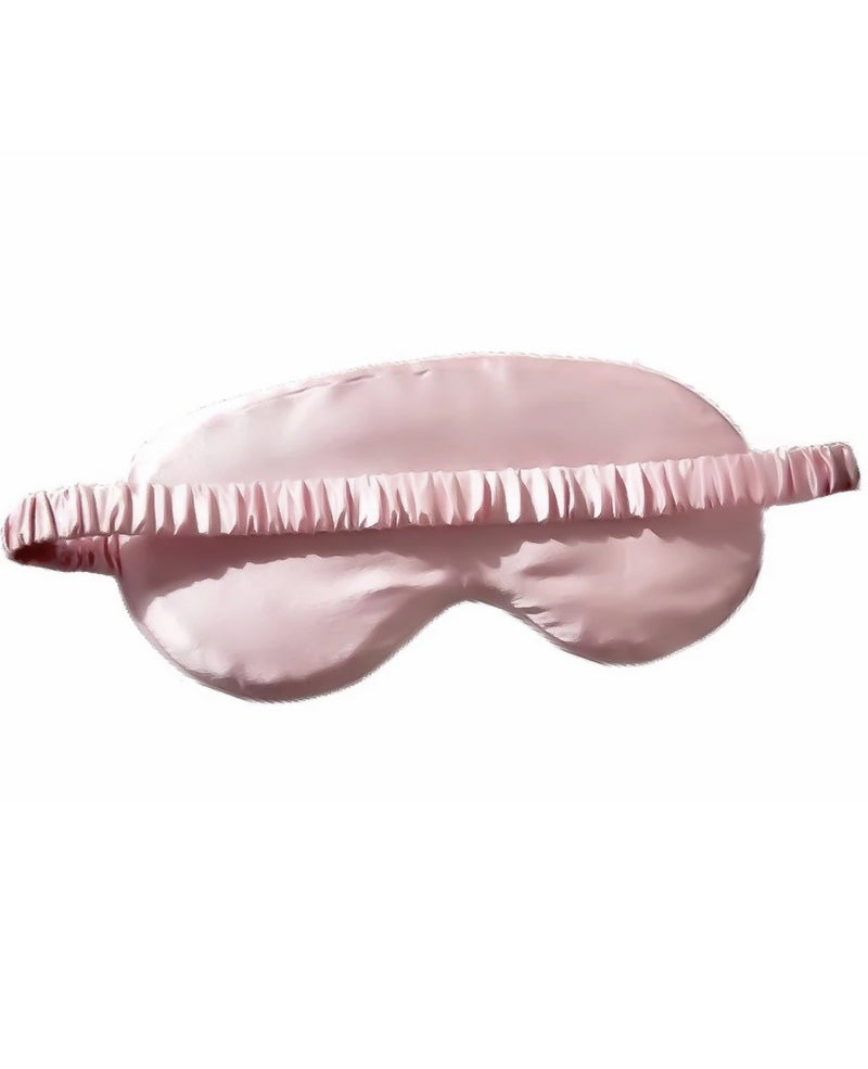 Pink 100% Mulberry Silk Eye Mask